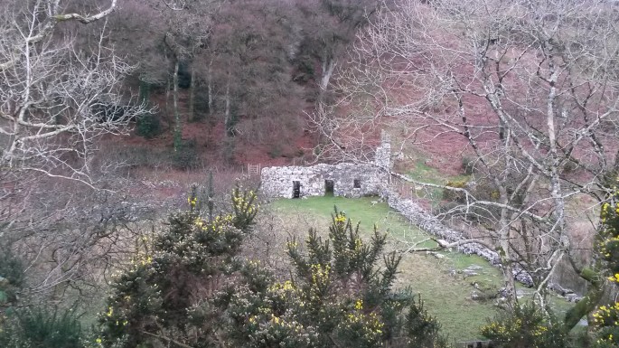 Llangybi Church site of the sacred St Cybi's Well