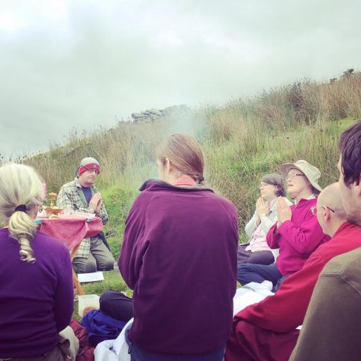 Connecting to the sacred sites of Wales through Buddhist ritual and practice